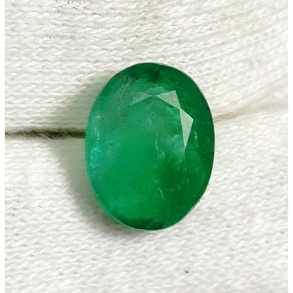 5.38 Carats Natural Zambian Emerald 10.29x10.10x5.96mm