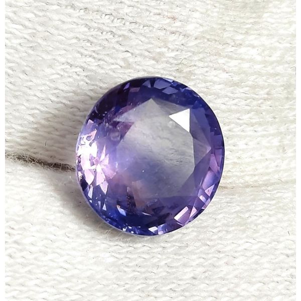 7.16 Carats Natural Purple Color Changing Sapphire 11.30x10.72x6.9mm