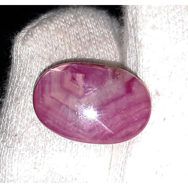 19.06 Carats Natural Pinkish Red Star ruby 17.48x11.90x7.40mm