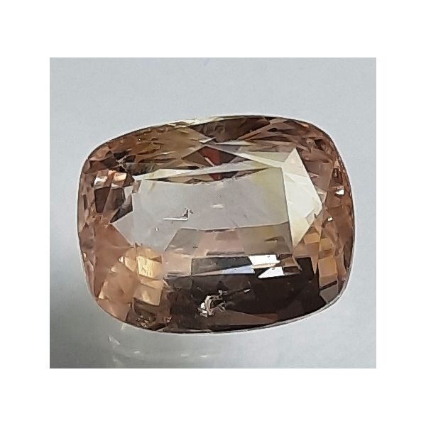 5.80 Carats Natural Peach Sapphire 11.30x8.75x5.88mm