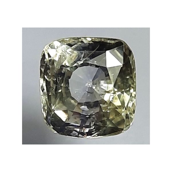 4.01 Carats Natural Blueish Yellow Sapphire 8.29x8.21x5.43mm