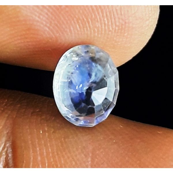 2.53 Carats Natural Greenish Blue Sapphire 8.43x6.83x4.30mm