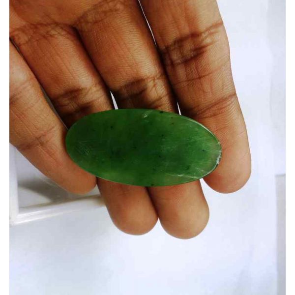 34.92 Carats Nephrite Jade 37.75 x 24.12 x 3.76 mm