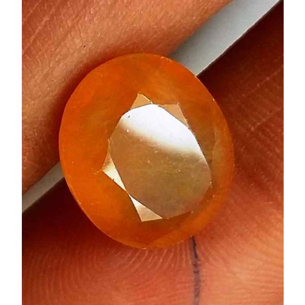 7.64 Carats Yellow Sapphire 12.55 x 10.16 x 5.65 mm