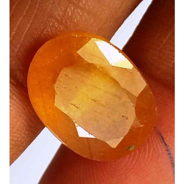 8.72 Carats Yellow Sapphire 11.94 x 9.90 x 7.37 mm