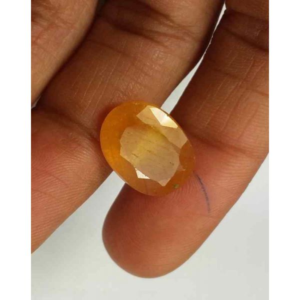 8.72 Carats Yellow Sapphire 11.94 x 9.90 x 7.37 mm