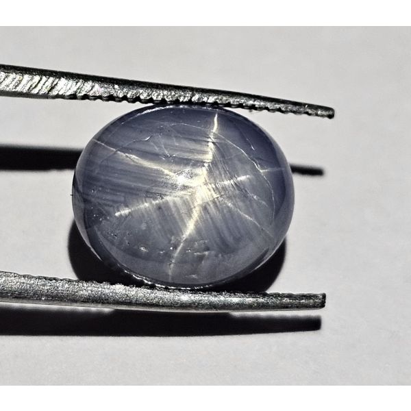 5.77  Carats  Natural Lynch Blue Star Sapphire  10.86x9.16x533 mm