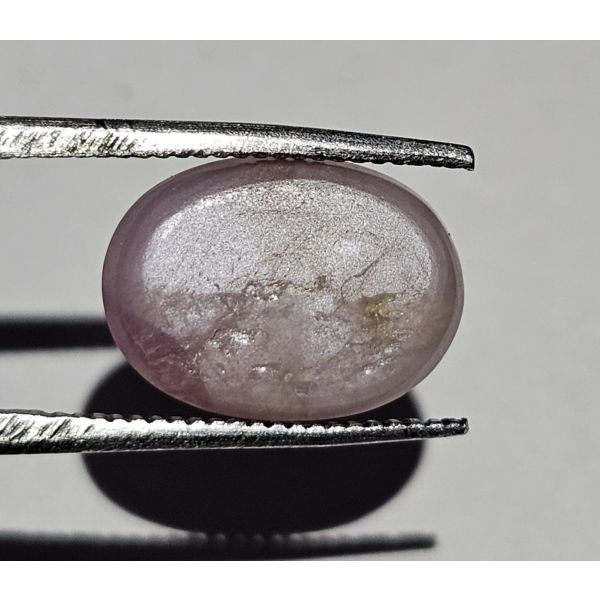 6.37 CARATS  Natural Mobster purple Star Sapphire  11.87x8.77x5.34 mm