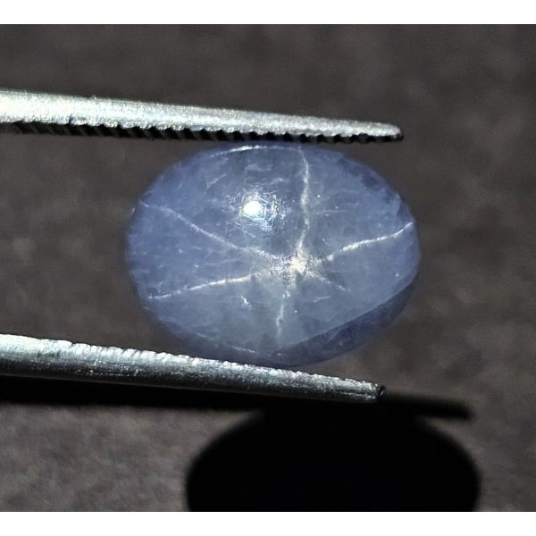 8.25 Carats Natural Lynch Blue Star Sapphire 11.60x10.40x6.15 mm