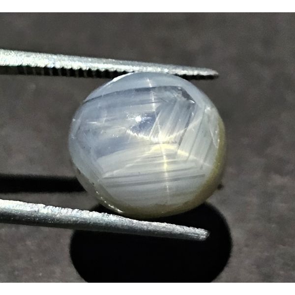 9.93 Carats Natural Lynch Blue Star Sapphire 11.48x10.85x7.21 mm 