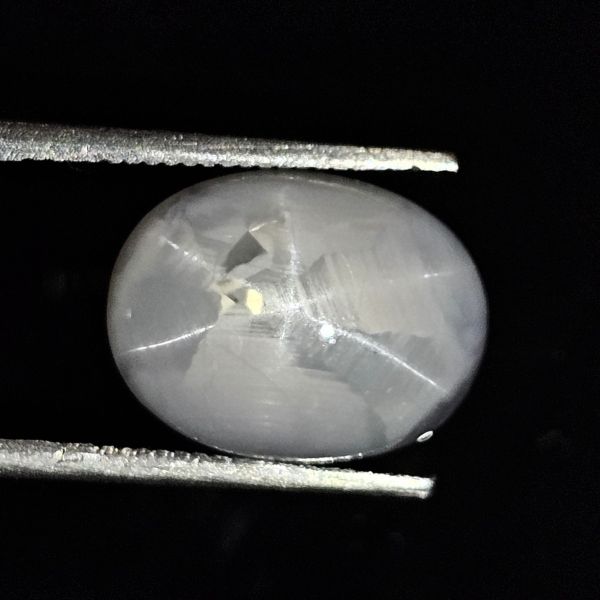 6.00  CARATS   Natural Lynch Blue Star Sapphire  12.58x9.76x4.54 mm