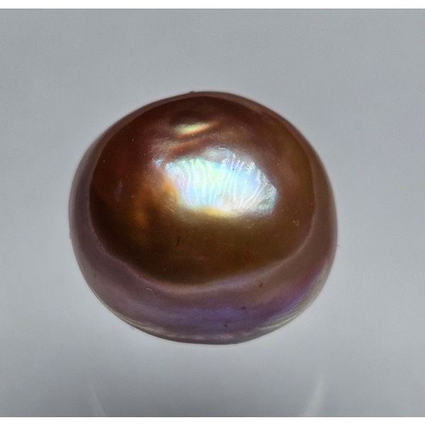 14.44 Carats Natural Purple Pearl 13.76 x 12.69 x 13.36 mm