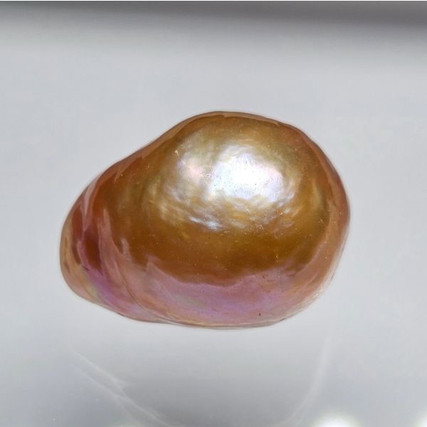 12.74 Carats Natural Purple Pearl 15.39x11.69x10.86 mm