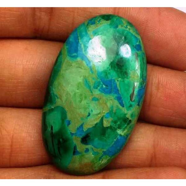 59.48 Carats Chrysocolla 38.85 x 23.00 x 7.36 mm