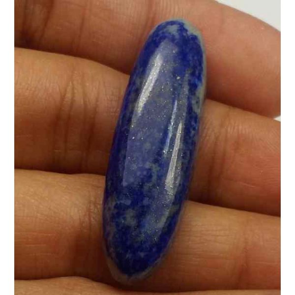 25.68 Carats Lapis Lazuli 37.51 x 11.31 x 5.92 mm