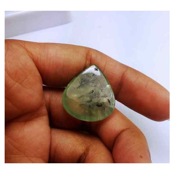 25.96 Carat Prehnite 23.48 x 21.38 x 6.68 mm