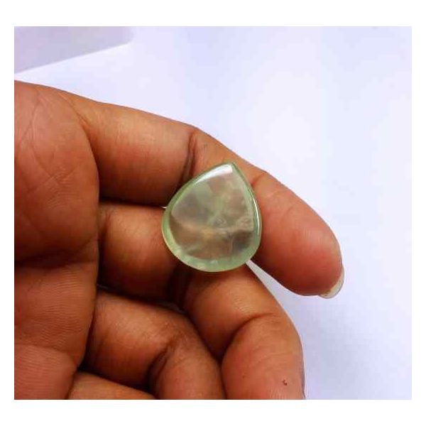 21.24 Carat Prehnite 20.64 x 18.53 x 6.79 mm