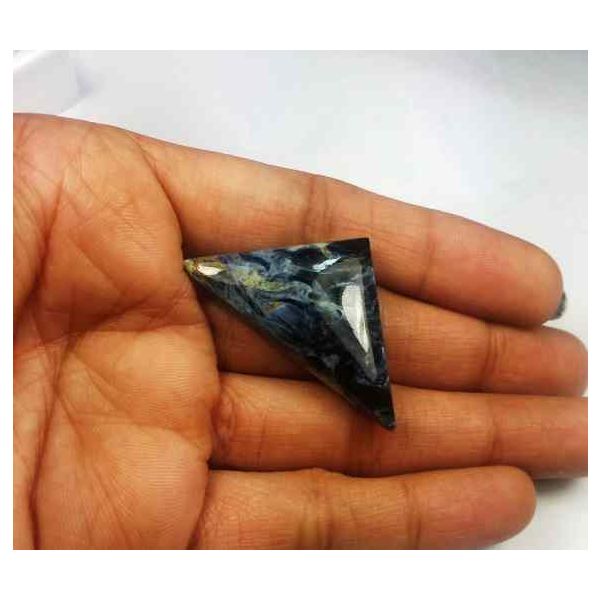 21.97 Carat Blue Africa Pietersite 39.36 x 21.58 x 5.22 mm