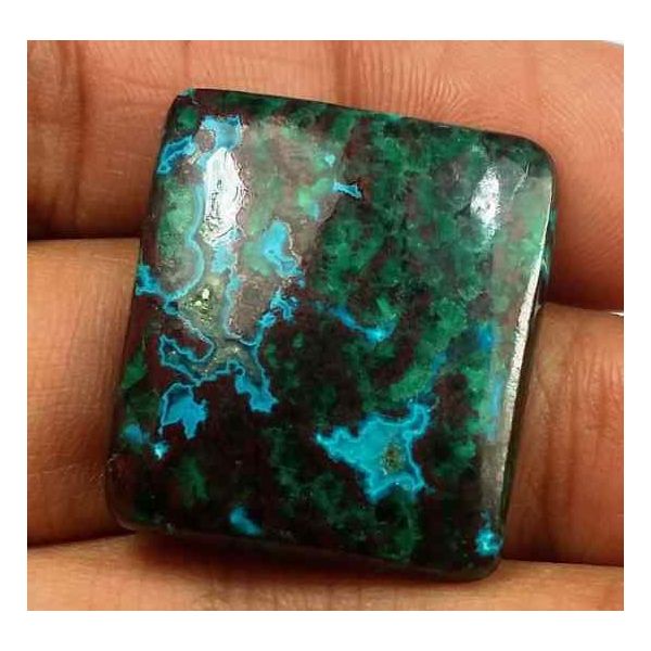 30.51 Carats Chrysocolla 23.54 x 21.14 x 4.82 mm