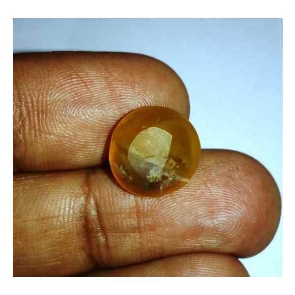 8.59 Carats Natural Chrysoberyl Opal Cat's Eye 13.13 x 13.04 x 9.46 mm