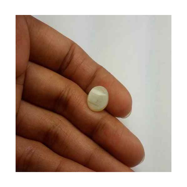 1.70 Carat Natural Chrysoberyl Opal Cat's Eye 11.30 x 9.34 x 2.80 mm