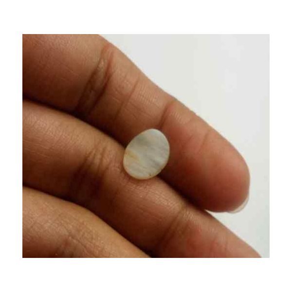 2.56 Carat Natural Chrysoberyl Opal Cat's Eye 10.50 x 8.41 x 4.77 mm