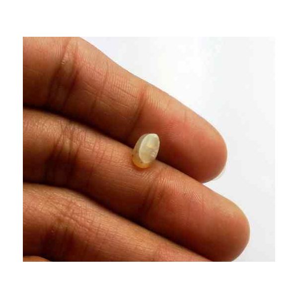 1.11 Carat Natural Chrysoberyl Opal Cat's Eye 7.79 x 5.07 x 4.69 mm