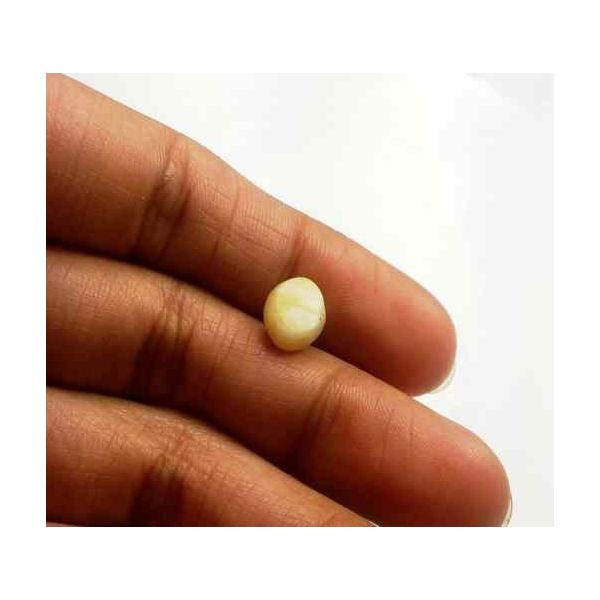 2.43 Carat Natural Chrysoberyl Opal Cat's Eye 9.06 x 4.22 x 6.01 mm