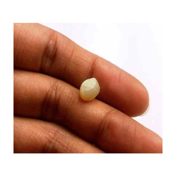 1.96 Carat Natural Chrysoberyl Opal Cat's Eye 8.59 x 6.34 x 6.21 mm