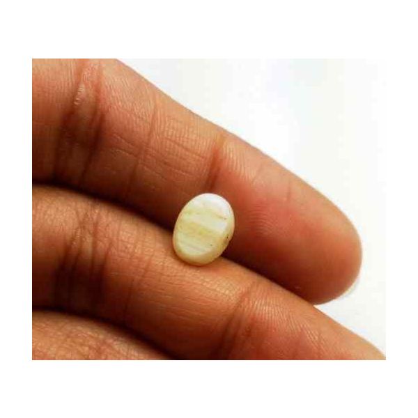 1.44 Carat Natural Chrysoberyl Opal Cat's Eye 9.01 x 7.03 x 4.04 mm