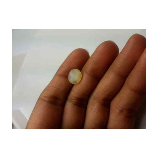 2.21 Carat Natural Chrysoberyl Opal Cat's Eye 9.57 x 9.46 x 4.61 mm