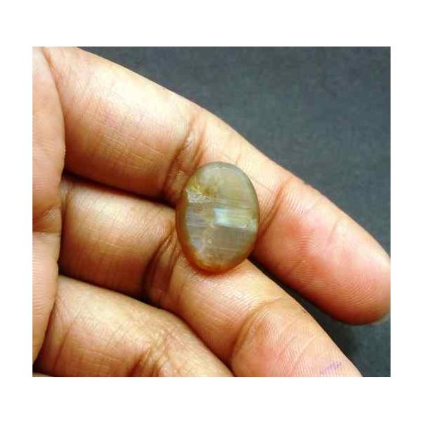 9.62 Carat Natural Chrysoberyl Opal Cat's Eye 16.51 x 13.00 x 7.84 mm