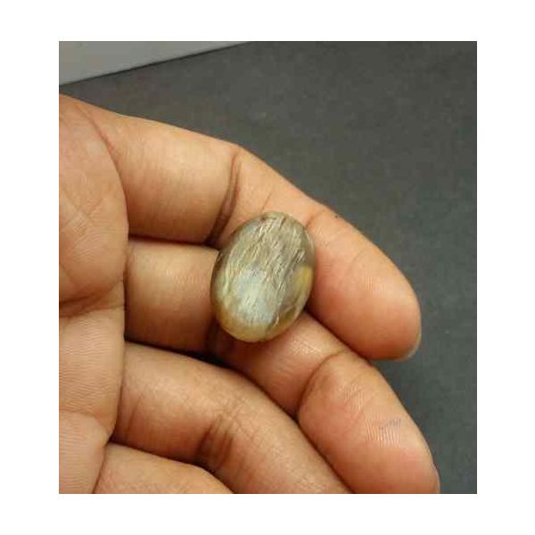 16.34 Carat Natural Chrysoberyl Opal 20.19 x 14.91 x 9.53 mm
