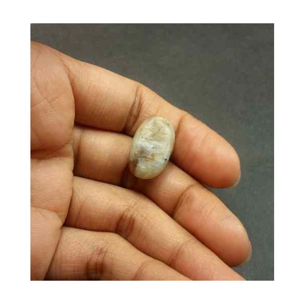 12.79 Carat Natural Chrysoberyl Opal 19.19 x 11.88 x 9.23 mm