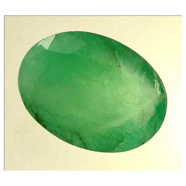 3.98 Carat Colombian Emerald 12.58x9.23x5.31mm