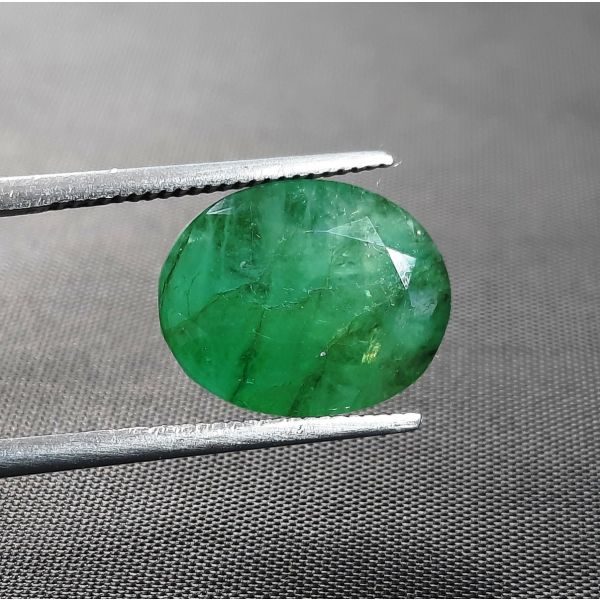 4.97 Carat Colombian Emerald 12.72x9.88x6.01mm