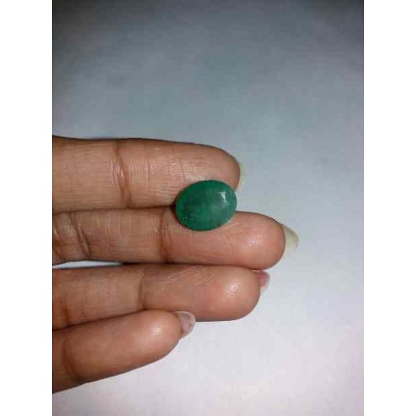 5 Carat Colombian Emerald 12.25x9.65x6.57mm