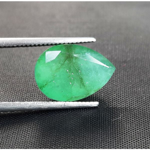 4.26 Carat Colombian Emerald 12.40x8.70x5.82mm