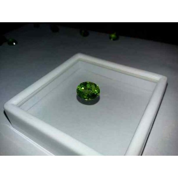 6.11 Carat Green Peridot 12.21x9.20x7.17mm