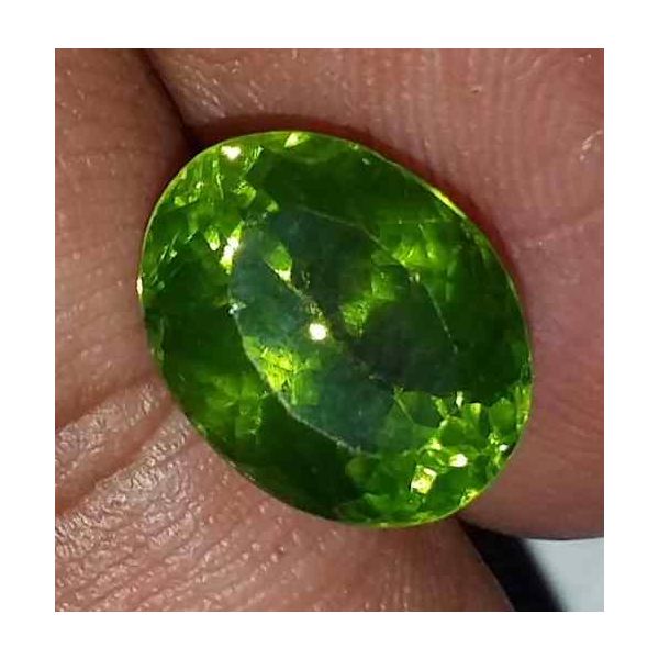 5.24 Carat Green Peridot 10.85x8.55x7.55mm