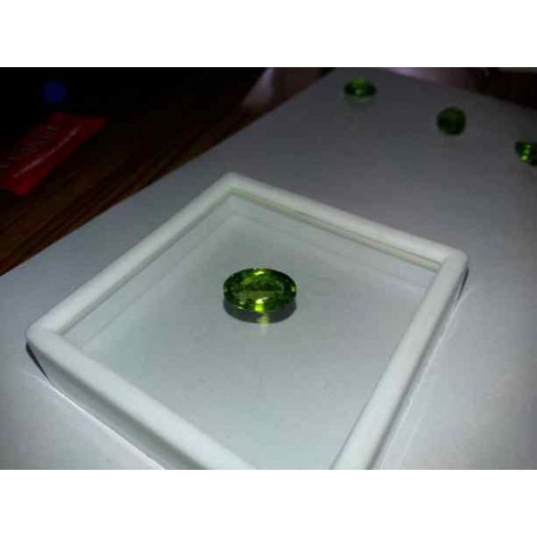 6.2 Carat Green Peridot 14.15x8.35x6.20mm