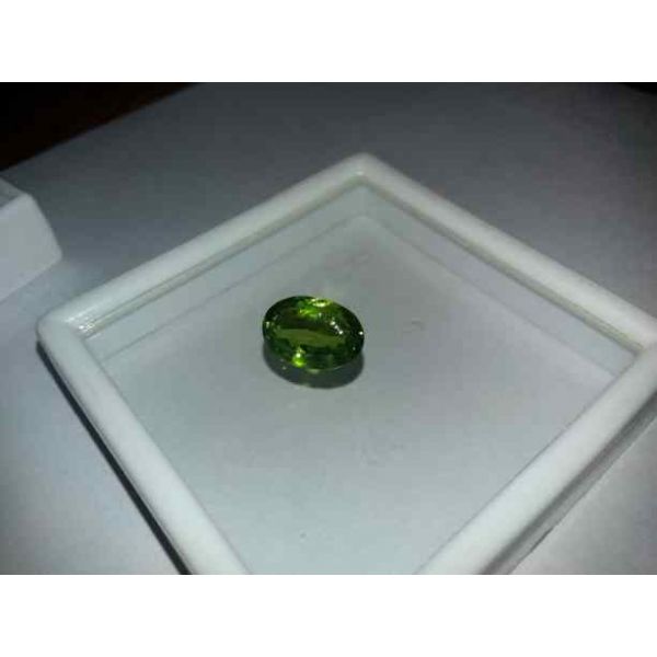 7.43 Carat Green Peridot 14.00x9.35x6.57mm