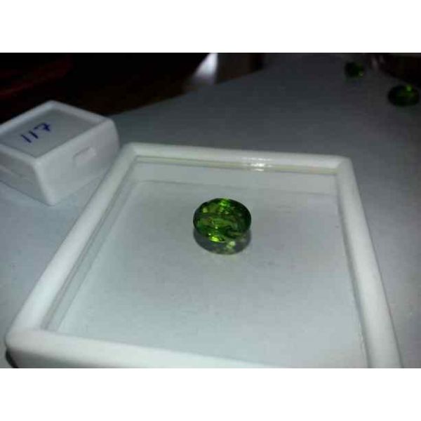 7.3 Carat Green Peridot 13.42x9.61x7.05mm