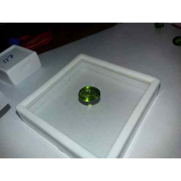 7.11 Carat Green Peridot 13.30x9.21x6.90mm