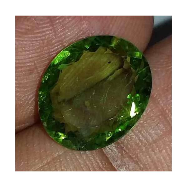 5.67 Carat Green Peridot 13.41x11.23x4.61mm