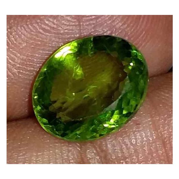 5.8 Carat Green Peridot 11.96x9.76x6.15mm