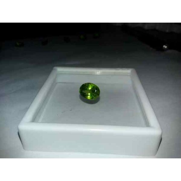 6.4 Carat Green Peridot 12.10x9.58x7.75mm