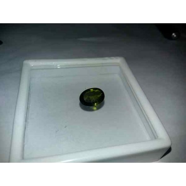 5.46 Carats Green Peridot 12.47x9.18x5.85mm