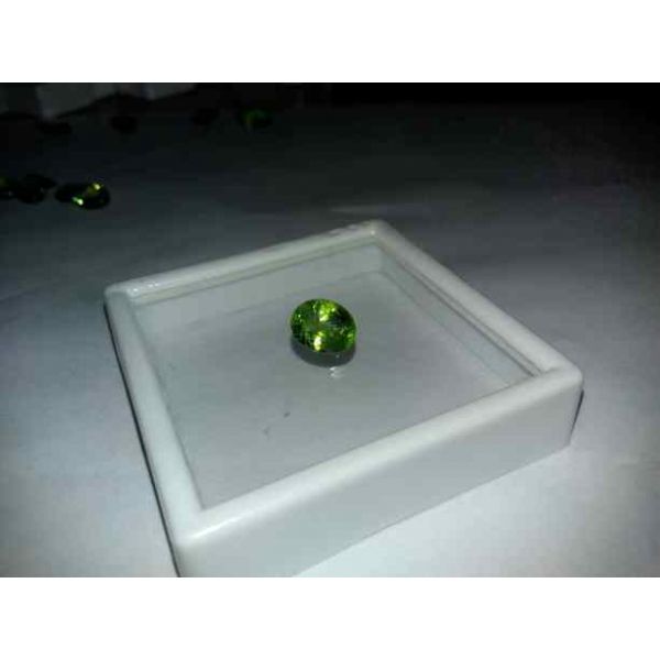 5.71 Carats Green Peridot 11.38x9.06x7.35mm