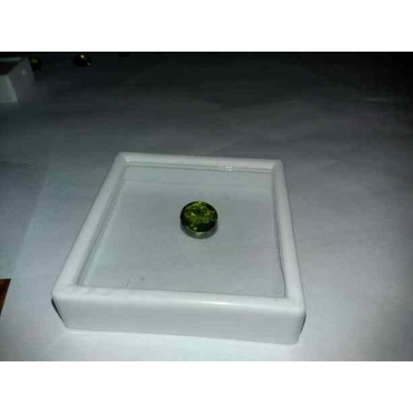 5.39 Carats Green Peridot 12.12x10.02x5.35mm